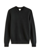 Pull à col rond 100% coton